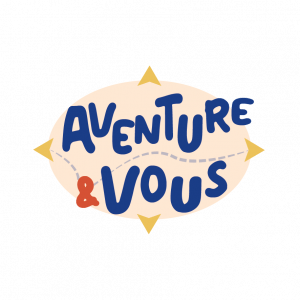 Univers graphique Aventure&Vous - Logo Aventure&vous couleur